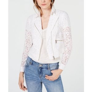 INC Lace Moto Jacket